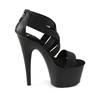 Pleaser - ADORE769 Sandale à bride à la cheville, Pole dance chaussures - Chaussures de pole dance - Noir Product image